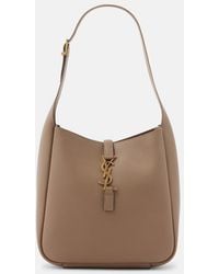Saint Laurent - Le 5 A 7 Small Leather Shoulder Bag - Lyst