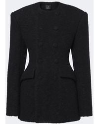 Wardrobe NYC - Alpaca And Wool-Blend Boucle Blazer Dress - Lyst