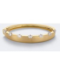 Nikos Koulis - Me 18Kt Bangle With Diamonds - Lyst