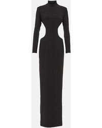 Monot - Cutout Crepe Gown - Lyst