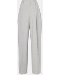 Jacquemus - Curzio Mid-Rise Jersey Wide-Leg Pants - Lyst