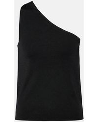 Nili Lotan - Vivianne Knitted One-Shoulder Top - Lyst