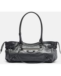 Balenciaga - Le City East-West Leather Shoulder Bag - Lyst