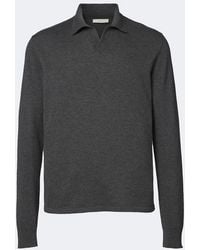 The Row - Hilford Cashmere Polo Sweater - Lyst