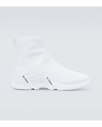 Raf Simons Ankle Boots Cylon in Weiß für Herren Herren Schuhe Sneaker Hoch Geschnittene Sneaker 