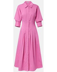 Jonathan Simkhai - Jazz Cotton-Blend Poplin Shirt Dress - Lyst