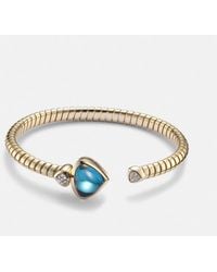 Marina B - Trisolina Bypass 18Kt Bracelet With Topaz And Diamonds - Lyst