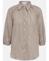 Brunello Cucinelli - Hemd aus einem Baumwollgemisch - Lyst