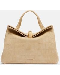 Jacquemus - Valerie Small Suede Top-Handle Bag - Lyst