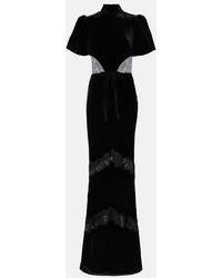 Rebecca Vallance - Ethel Puff-Sleeve Maxi Dress - Lyst