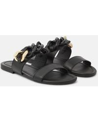 See By Chloé - Lynette Leather Sandals - Lyst