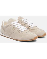 Prada - Suede Sneakers - Lyst
