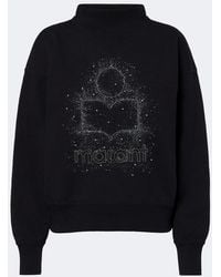 Isabel Marant - Moby Sequined Cotton-Blend Sweatshirt - Lyst
