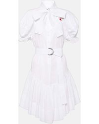 Vivienne Westwood - Football Heart Cotton Shirt Dress - Lyst