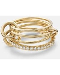 Spinelli Kilcollin - Pisces Pave 18Kt Ring With Diamonds - Lyst