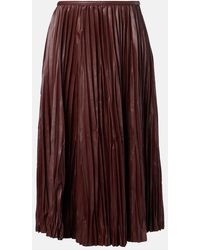 Proenza Schouler - Label Rosalyn Plisse Midi Skirt - Lyst