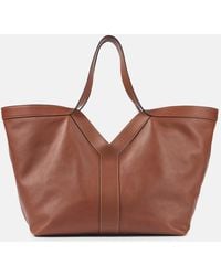 Saint Laurent - Y Leather Tote Bag - Lyst