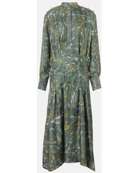 Altuzarra - Felicia Studded Silk Maxi Dress - Lyst