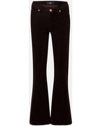 7 For All Mankind - Twisted Dojo Tailorless Corduroy Flared Pants - Lyst