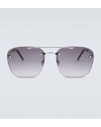 Saint Laurent - Sl 309 Rimless Sunglasses - Lyst