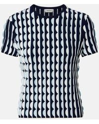Jonathan Simkhai - Kendra Knitted Scalloped Top - Lyst