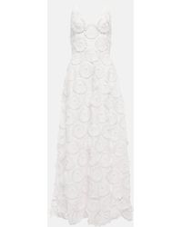 Elie Saab - Floral Applique Gown - Lyst