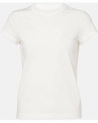 Rick Owens - Level Cotton Jersey T-Shirt - Lyst