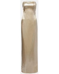 Galvan London - Robe Aus Satin - Lyst