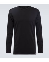 Tom Ford - Long-sleeve Cotton-blend T-shirt - Lyst