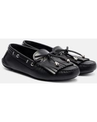 Jimmy Choo - Mokassins Manon Aus Leder - Lyst