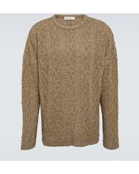Our Legacy - Pullover Aran Aus Einem Wollgemisch - Lyst