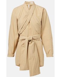 Lemaire - Belted Cotton Top - Lyst