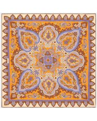 Zimmermann - Paisley Cotton And Silk Scarf - Lyst