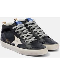 Golden Goose - Sneakers Mid Star Aus Leder - Lyst