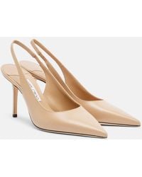 Jimmy Choo - Love Leather Slingback Pumps - Lyst