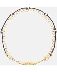 Marie Lichtenberg - Rosa 14kt Gold Locket Necklace With Diamonds - Lyst