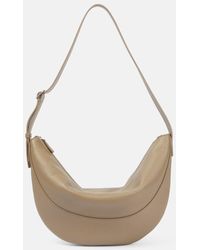 The Row - Jouve Small Leather Shoulder Bag - Lyst