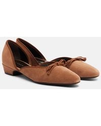 Herbert Levine - 24/7 Suede Ballet Flats - Lyst