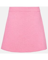 Lisa Yang - Clare High-Rise Cashmere Miniskirt - Lyst