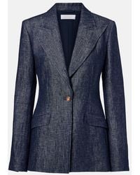 Gabriela Hearst - Leiva Linen Blazer - Lyst