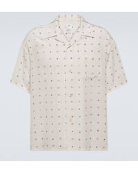 Visvim - Crosby Printed Silk Bowling Shirt - Lyst