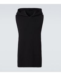 Rick Owens - Ribbed-Knit Virgin Wool Sweater Vest - Lyst