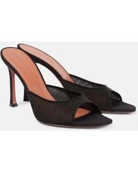 AMINA MUADDI - Alexa 95 Mesh Mules - Lyst