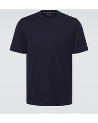 Brioni - Cotton Jersey T-Shirt - Lyst