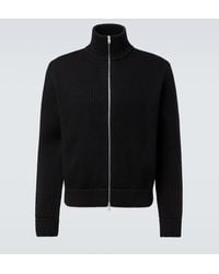 Maison Margiela - Virgin Wool Zip-Up Cardigan - Lyst