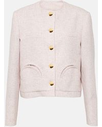 Blazé Milano - Shamo Linen-blend Boucle Jacket - Lyst