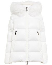 Blousons en fourrure Moncler femme à partir de 1 190 € | Lyst