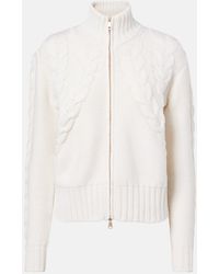 Max Mara - Cardigan Mabel De Lana Y Cachemir Con Cremallera - Lyst