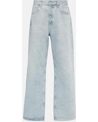 AG Jeans - X Emrata Clove Mid-Rise Jeans - Lyst