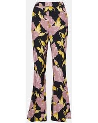 La DoubleJ - Saturday Night Printed Bootcut Pants - Lyst